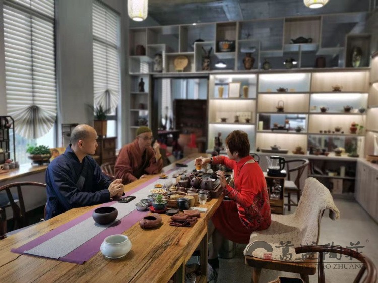 真修，真行，真善——宜兴善庆寺大空法师一行莅临陶庄