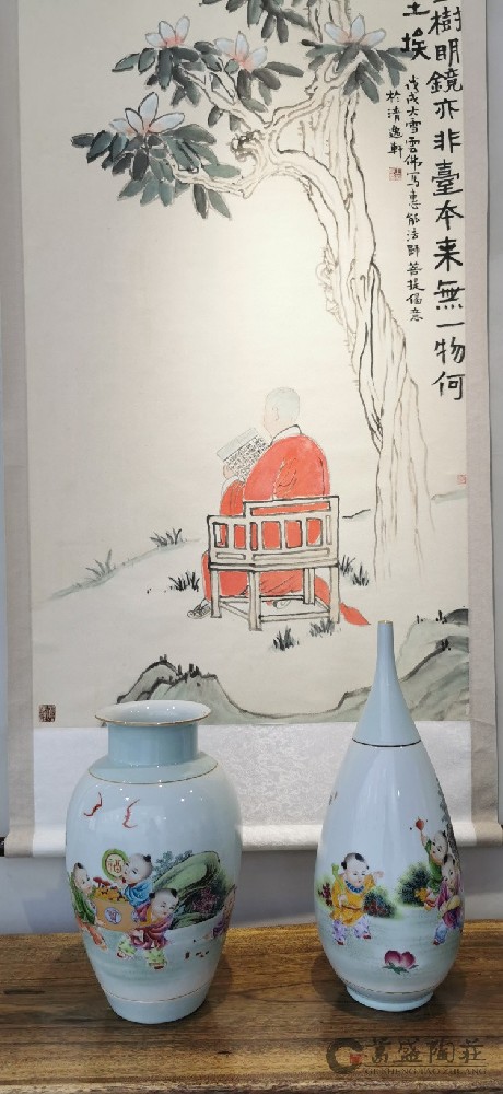 古与今的交流，陶与瓷的对话