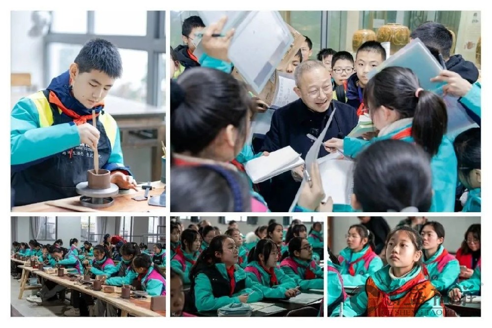 实验中学初一小记者团走进百年葛盛陶庄 | 文章节选